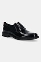 HUGO półbuty skórzane Lysander eleganckie czarny 50552608.001