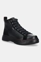 HUGO bocanci de piele Urian casual negru 50552641.001