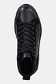 HUGO bocanci de piele Urian negru 50552641.001