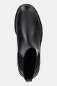 HUGO ghete chelsea de piele Draven negru 50552708.001
