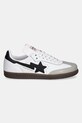adidas Originals sneakersy skórzane SAMBA BAPE JR9245 biały AW25