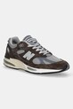 New Balance sneakersy U991BG2 tekstylny brązowy U991BG2