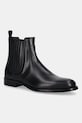 Baldinini ghete chelsea de piele casual negru U6B014P1VITE.0000