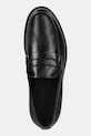 Baldinini mokasyny skórzane czarny U6B015P1VITE.0000