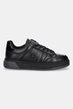 Baldinini sneakersy skórzane U6B810A1BOTT.0000 czarny AW25