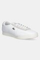 Lacoste sneakersy skórzane AURA skóra zamszowa biały 50SMA0154
