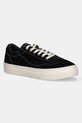 Stepney Workers Club tenisówki zamszowe Omni Dellow Silk Suede czarny OM01015