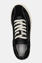 Stepney Workers Club suede plimsolls Omni Dellow Silk Suede black OM01015