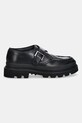 Clarks Originals półbuty skórzane Badell Monk 26183269 czarny AW25