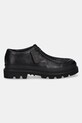 Clarks Originals półbuty skórzane Badell Seam 26183896 czarny AW25