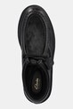 Clarks Originals półbuty skórzane Badell Seam czarny 26183896