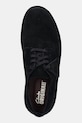 Σουέτ κλειστά παπούτσια Clarks Originals Desert Rock Lo μαύρο 26180659