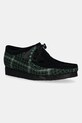 Clarks Originals półbuty Wallabee casual czarny 26182790