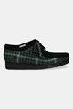 Clarks Originals półbuty Wallabee 26182790 czarny AW25