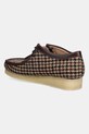 Obuwie Clarks Originals półbuty wełniane Wallabee 26182791 brązowy