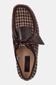 Clarks Originals półbuty wełniane Wallabee brązowy 26182791
