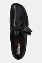 Clarks Originals półbuty skórzane Wallabee GTX czarny 26183074