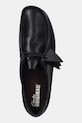 Clarks Originals półbuty skórzane Wallabee GTX czarny 26183074