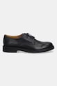 Common Projects półbuty skórzane Officer's Derby 2503.7547 czarny AW25