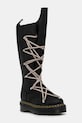 Високі черевики Rick Owens DRKSHDW x Dr. Martens 1B60 Quad Sole Pentalace Boot без утеплення чорний DM02E6811.0001