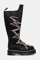 Високі черевики Rick Owens DRKSHDW x Dr. Martens 1B60 Quad Sole Pentalace Boot DM02E6811.0001 чорний AW25