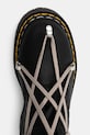 Високі черевики Rick Owens DRKSHDW x Dr. Martens 1B60 Quad Sole Pentalace Boot чорний DM02E6811.0001