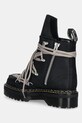 Shoes Rick Owens DRKSHDW leather biker boots x Dr. Martens 1460 Quad Sole Megalace® Boot DM02E6812.8001 black