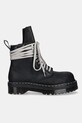 Kožené členkové topánky Rick Owens DRKSHDW x Dr. Martens Quad Sole Steel Toe Boot DM02E6813.9001 čierna AW25