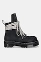 Kožené členkové topánky Rick Owens DRKSHDW x Dr. Martens Quad Sole Steel Toe Boot DM02E6813.9001 čierna AW25