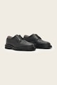 AllSaints półbuty skórzane Escher Brogue M047FD czarny AW25