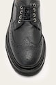 AllSaints półbuty skórzane Escher Brogue M047FD czarny