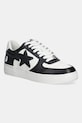 A Bathing Ape sneakersy skórzane BAPE STA #3 niska czarny 1L30191305