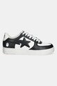 A Bathing Ape sneakersy skórzane BAPE STA #3 1L30191305 czarny AW25