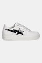 A Bathing Ape sneakersy skórzane BAPE STA #4 1L30191310 biały AW25