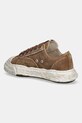 Obuwie Maison MIHARA YASUHIRO tenisówki zamszowe A15FW724 brązowy