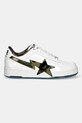 A Bathing Ape sneakersy BAPE STA OS #2 001FWL301309M biały AW25