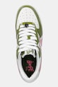 A Bathing Ape sneakers din piele BAPE STA ICON #2 verde 001FWL301307M