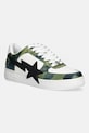 A Bathing Ape sneakersy BAPE STA OS #1 niska zielony 001FWL301308M