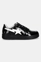 Кожаные кроссовки A Bathing Ape BAPE STA #1 001FWL801301M чёрный AW25