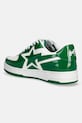 Obuv Kožené tenisky A Bathing Ape BAPE STA ICON #1 001FWL801305M zelená