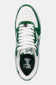 Kožené tenisky A Bathing Ape BAPE STA ICON #1 zelená 001FWL801305M