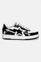 A Bathing Ape sneakersy skórzane BAPE STA ICON #1 001FWL801305M czarny AW25