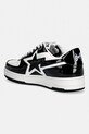 Obuwie A Bathing Ape sneakersy skórzane BAPE STA ICON #1 001FWL801305M czarny