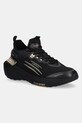 Αθλητικά PLEIN SPORT Stealth Runner Extra Light απομίμηση λείου δέρματος μαύρο USC0733.STE003N.0293