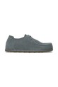 Birkenstock półbuty zamszowe Utti Lace skóra zamszowa szary 1030035