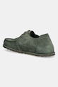 Obutev Polškornji iz semiša Birkenstock Utti Lace 1030109 zelena