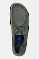 Birkenstock suede shoes Utti Lace green 1030109