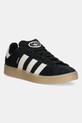 adidas Originals sneakers din piele întoarsă Campus 00S plată negru JQ8354