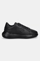 Philipp Plein sneakersy skórzane Lo-Top USC0804.PLE075N.0202 czarny AW25