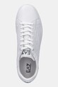 EA7 Emporio Armani sneakersy skórzane biały AF10848.7X000331